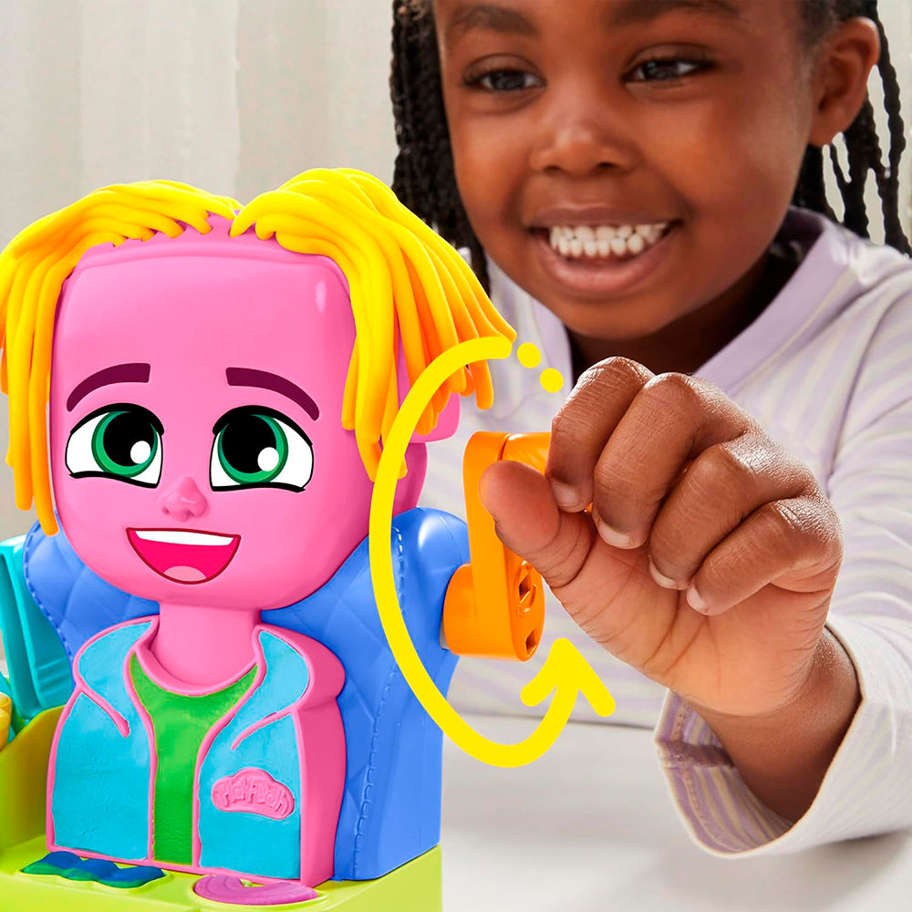 Play-Doh Peluquería con estilo F8807: Set de masa moldeable - Edad 3+