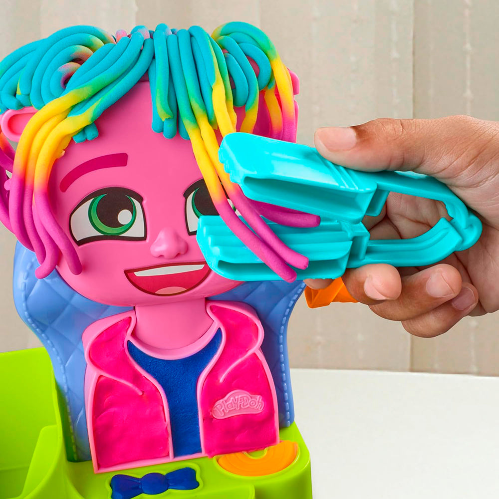 Play-Doh Peluquería con estilo F8807: Set de masa moldeable - Edad 3+