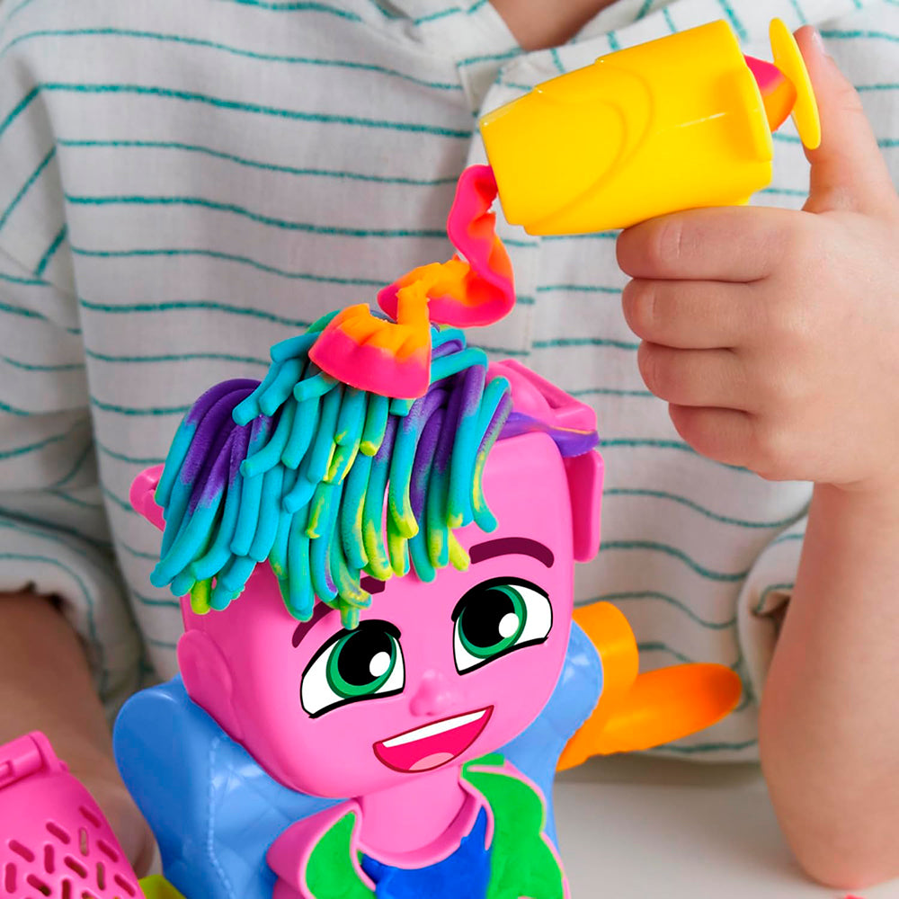 Play-Doh Peluquería con estilo F8807: Set de masa moldeable - Edad 3+