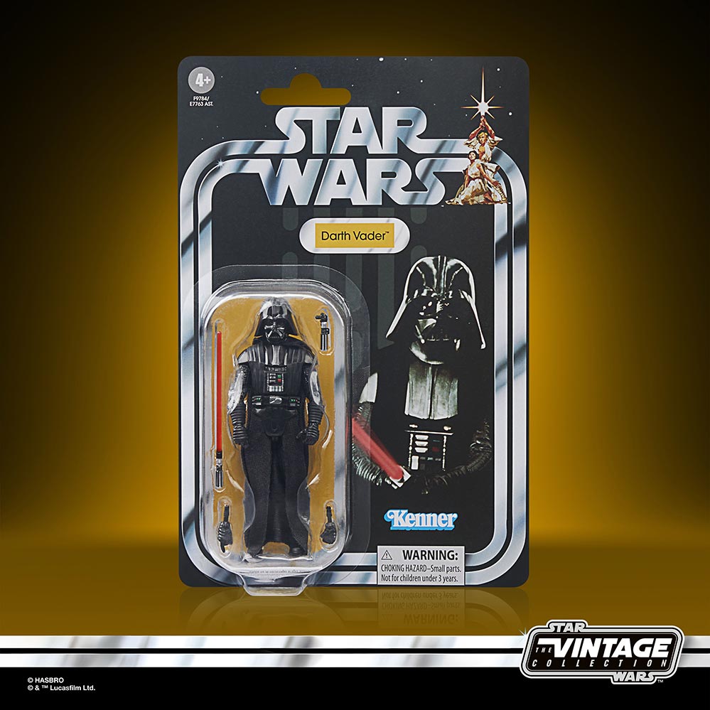 Star Wars The Vintage Collection Darth Vader F9784: Figura de acción - Edad 4+