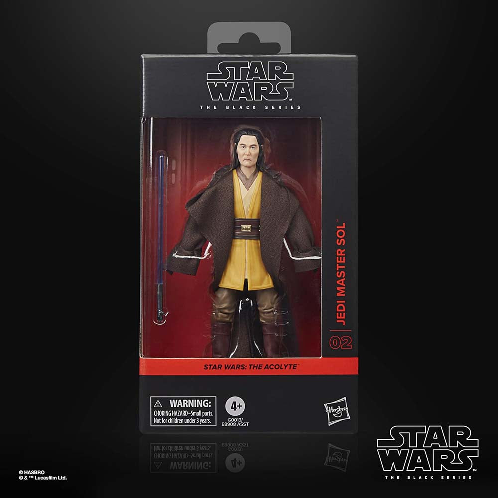 Star Wars The Black Series Jedi Master Sol G0013: Figura de acción - Edad 4+