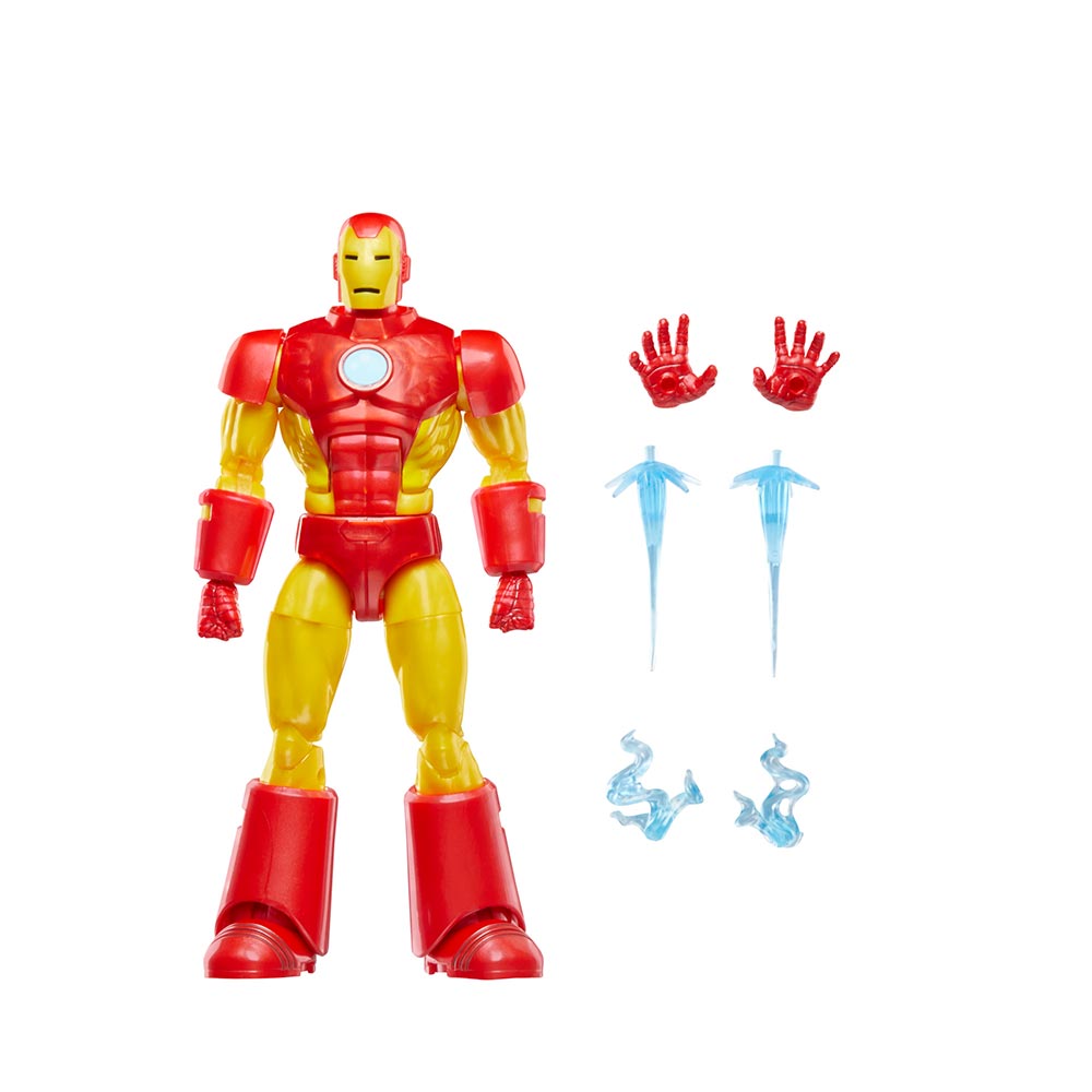 Marvel Legends Series Iron Man (Model 09) F9028: Figura de acción - Edad 4+
