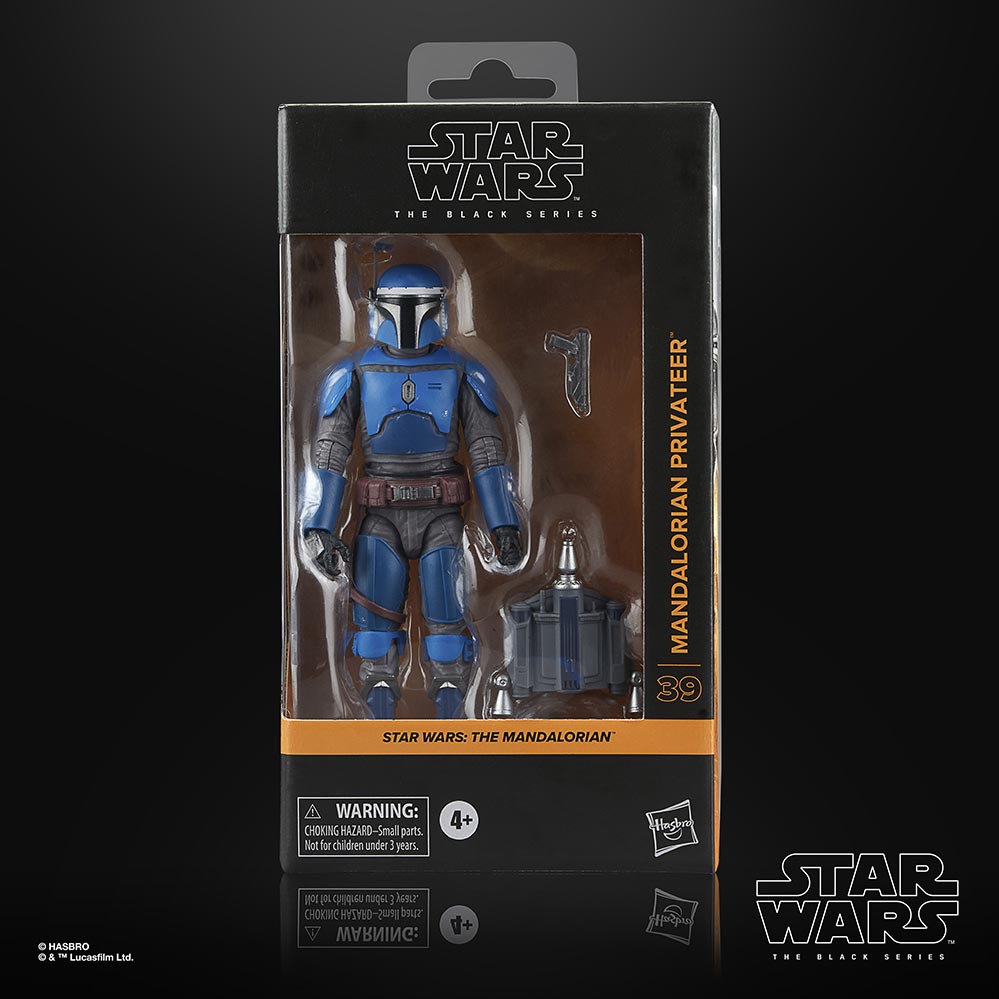 Star Wars The Black Series Mandalorian Privateer F9234: Figura de acción - Edad 4+