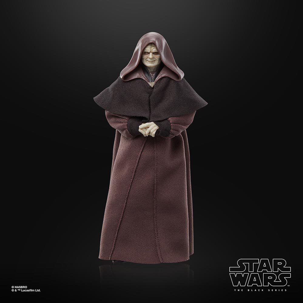 Star Wars The Black Series Darth Sidious G0023: Figura de acción - Edad 4+
