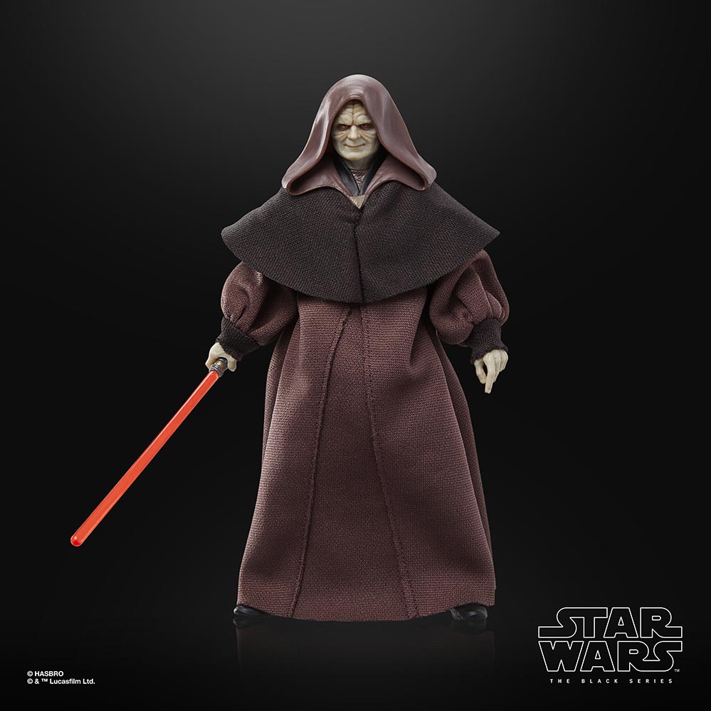 Star Wars The Black Series Darth Sidious G0023: Figura de acción - Edad 4+