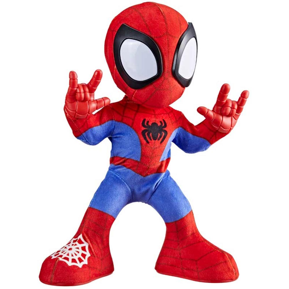 Marvel Spidey and His Amazing Friends Dance 'N Crawl Spidey Figura Interactiva 25 cm - Edad 4+