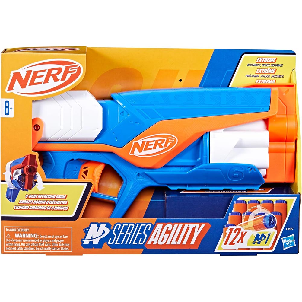 Nerf N Series Agility Blaster F8629 - Edad 14+