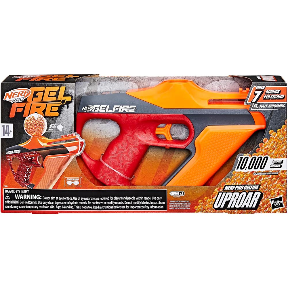 Nerf Gelfire Uproar F9220: Lanzador de juguete - Edad 14+