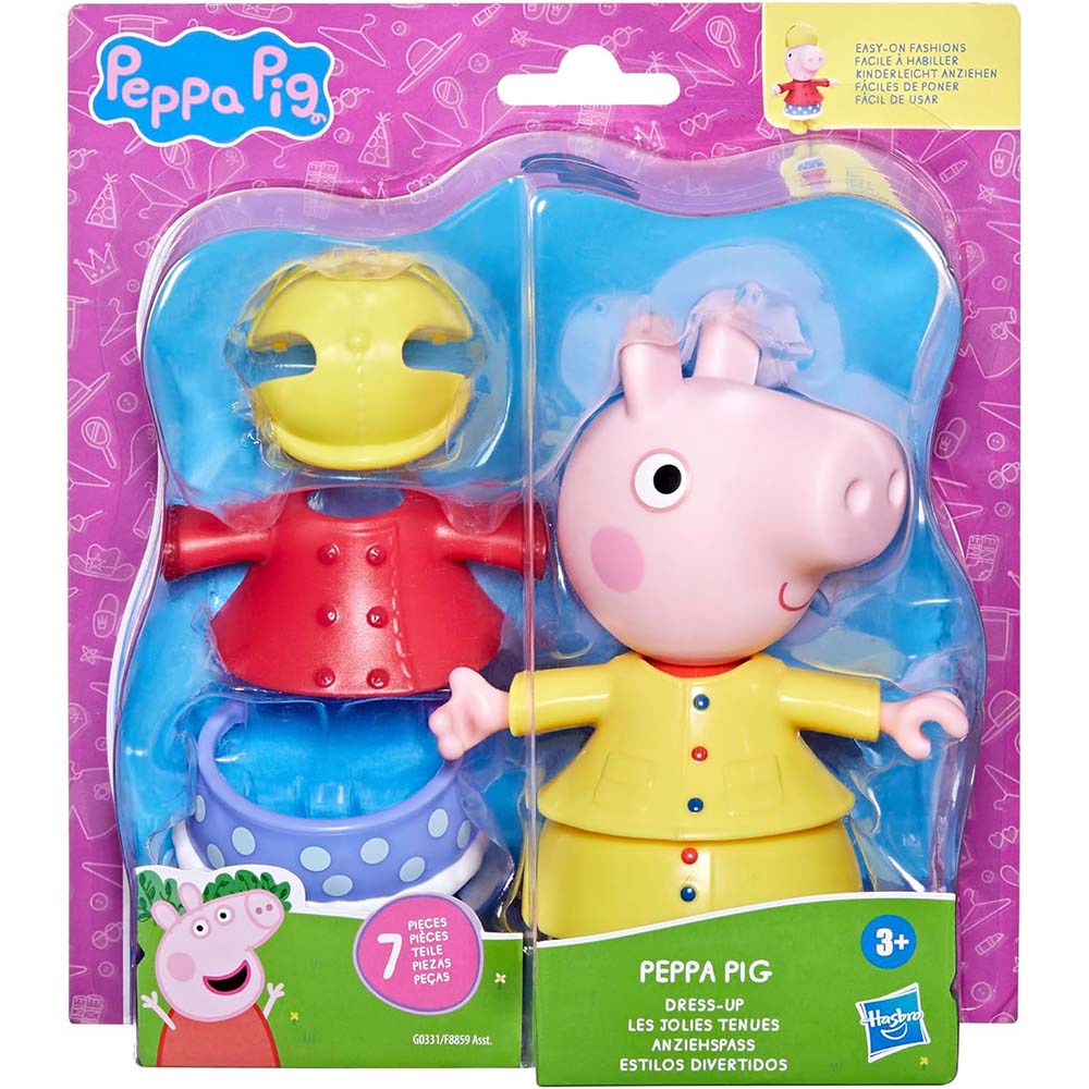 Hasbro Peppa Pig Dress-Up 6” G0331: Figura de 6 pulgadas - Edad 3+