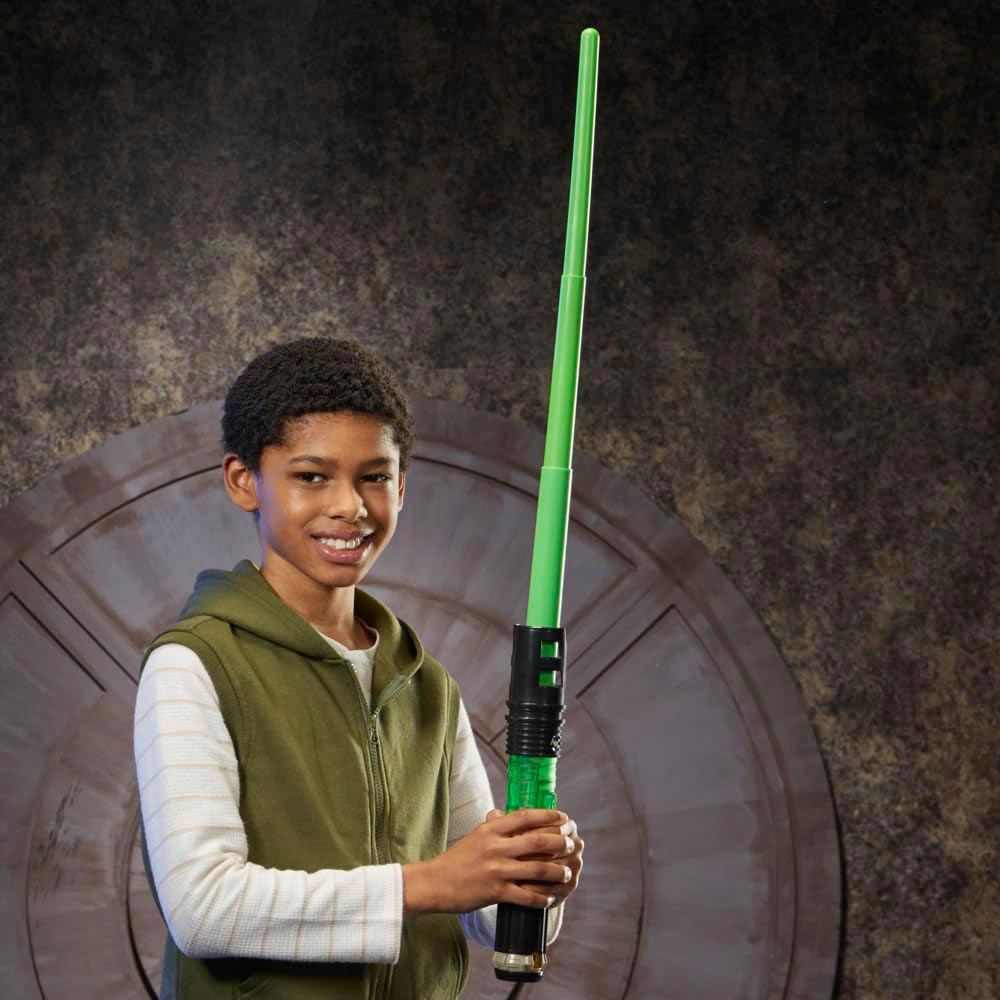 Star Wars Lightsaber Forge Kyber Core de Luke Skywalker F9968: Accesorio de juego de rol - Edad 4+