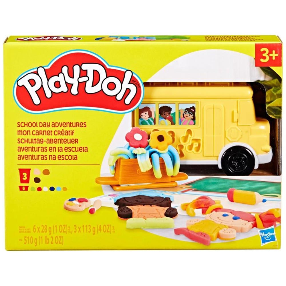Play-Doh Aventuras en la Escuela F9140: Set de masa moldeable - Edad 3+
