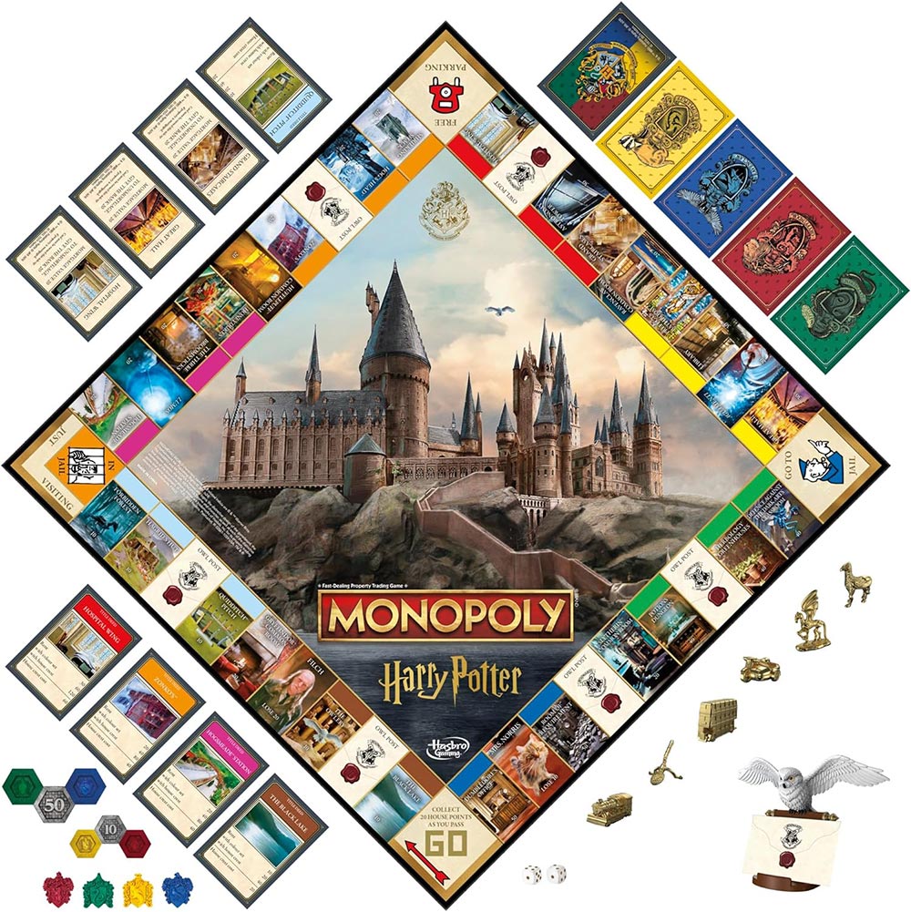 Monopoly Harry Potter F9422: Juego de mesa - Edad 8+