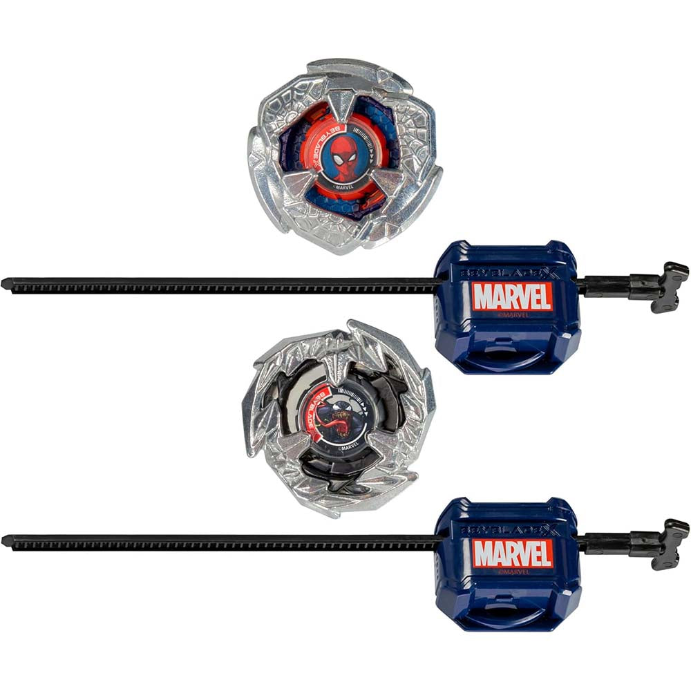 Beyblade X Marvel Collab Spider-Man 3-60F vs. Venom 3-80N G0288: Trompo de destreza - Edad 8+