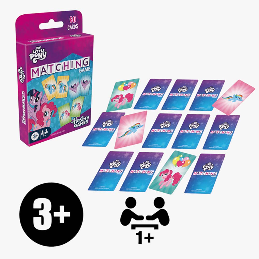 Hasbro Juego de Memoria My Little Pony G1346: Juego de mesa - Edad 12+