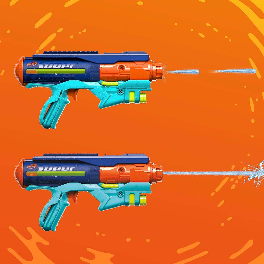 Nerf Super Soaker Power Drench G1116: Lanzador de agua - Edad 3+