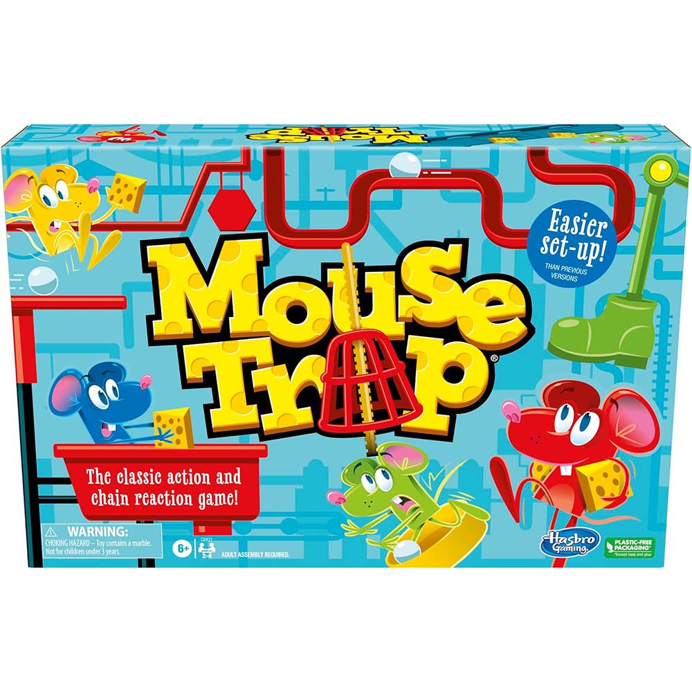 Mouse Trap Classic Mousetrap C0431: Juego de mesa - Edad 12+