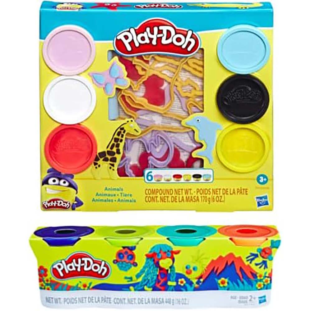 Play-Doh Fundamentals Animals E8535: Set de masa moldeable
