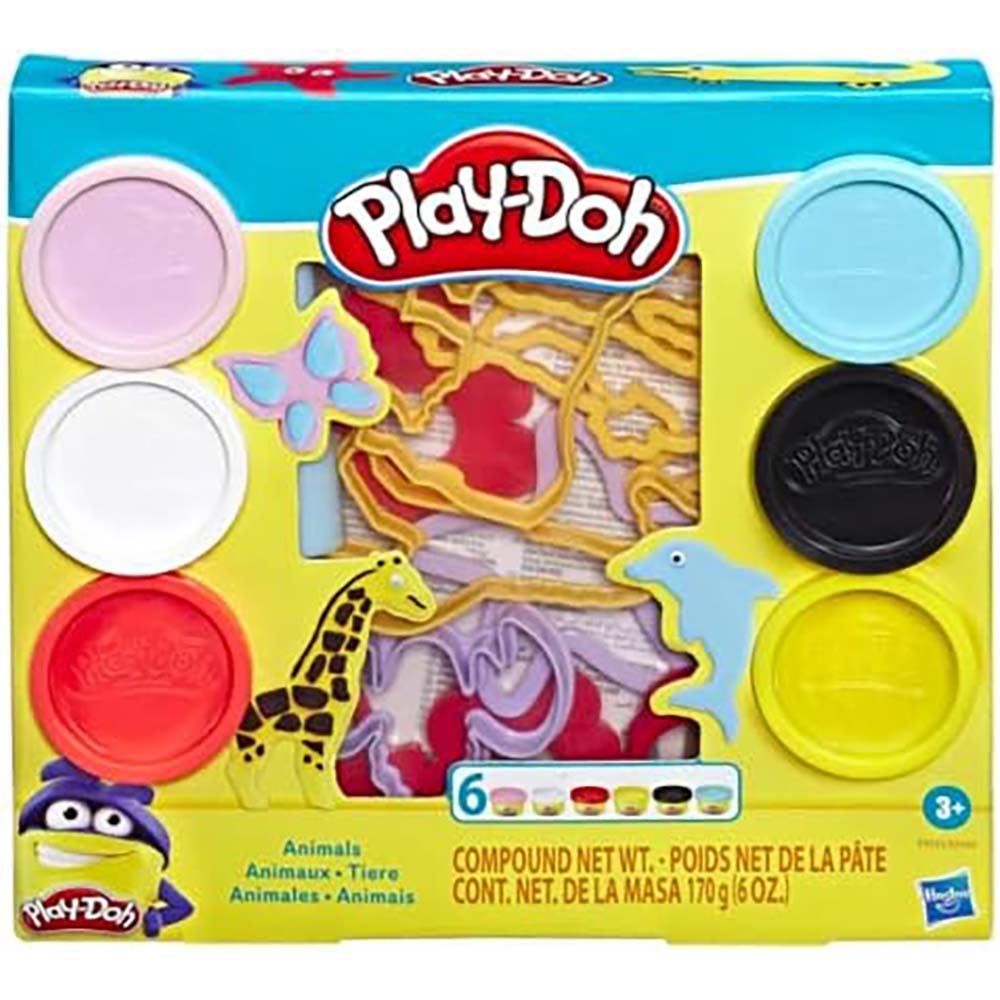 Play-Doh Fundamentals Animals E8535: Set de masa moldeable