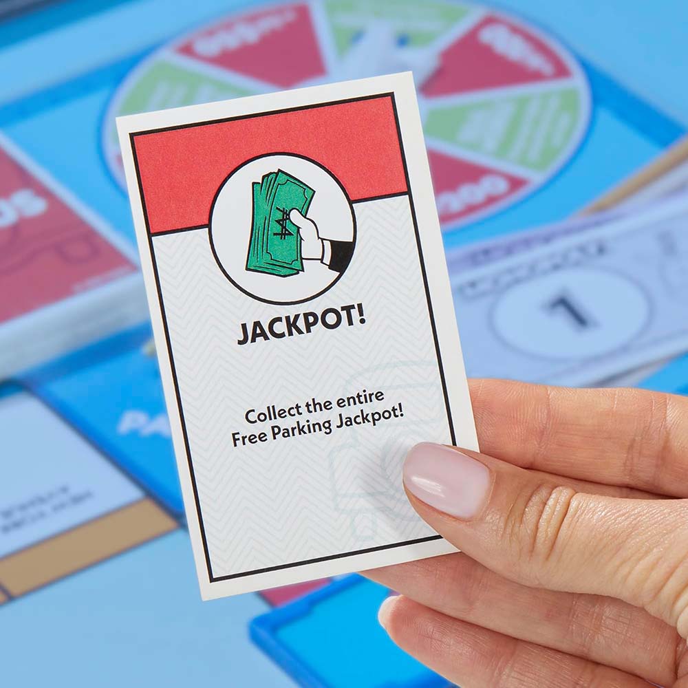 Monopoly: Expansión Jackpot de Estacionamiento Gratuito G0718, expansiones de juegos de mesa