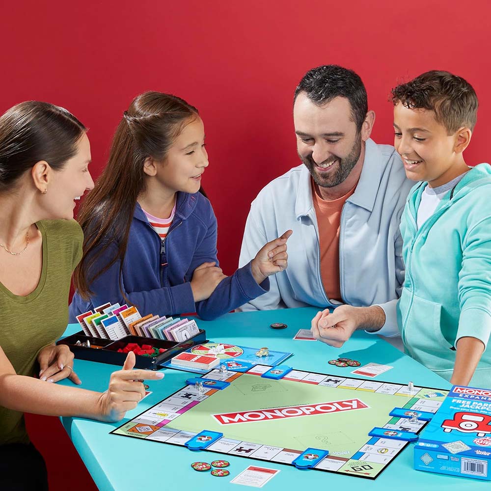 Monopoly: Expansión Jackpot de Estacionamiento Gratuito G0718, expansiones de juegos de mesa