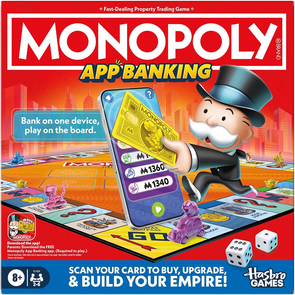 Monopoly App Banking Juego de Mesa G1424