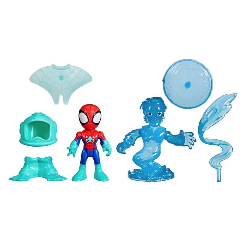 Marvel Spidey and his Amazing Friends Water-Webs Spidey & Hydro-Man G1463, figuras de acción