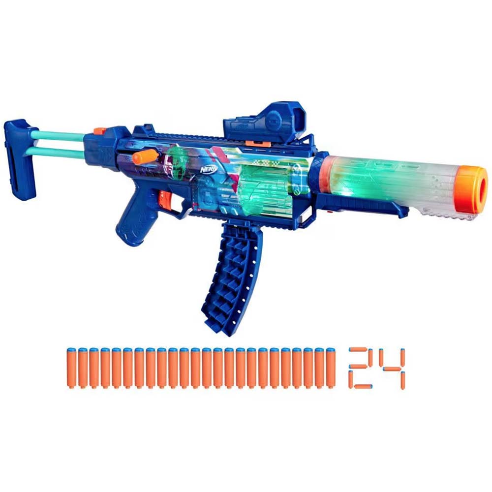 Nerf Cyberlite Ghost Loadout G1824, lanzadores de juguete