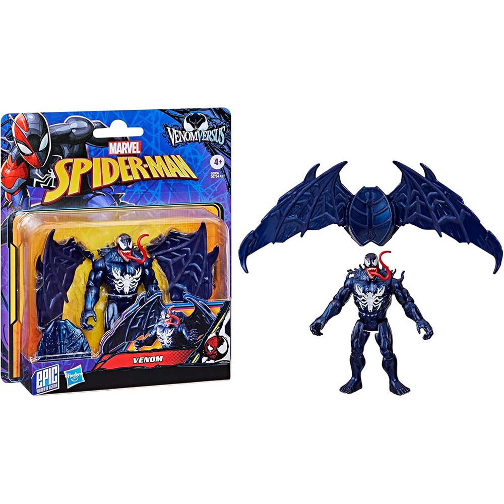 Marvel Venom – Figura Articulada 10 cm | Epic World of Action, figuras de acción
