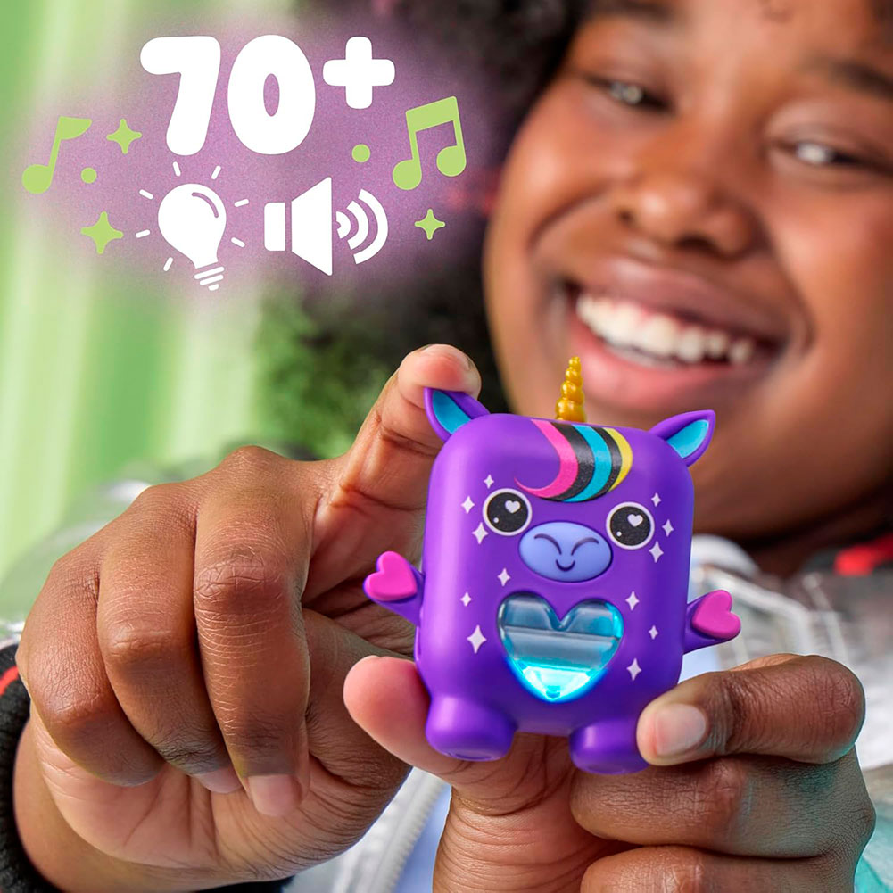 Hasbro Nano-mals Mascota Electrónica Stardream la Unicornio G1880, juguetes interactivos