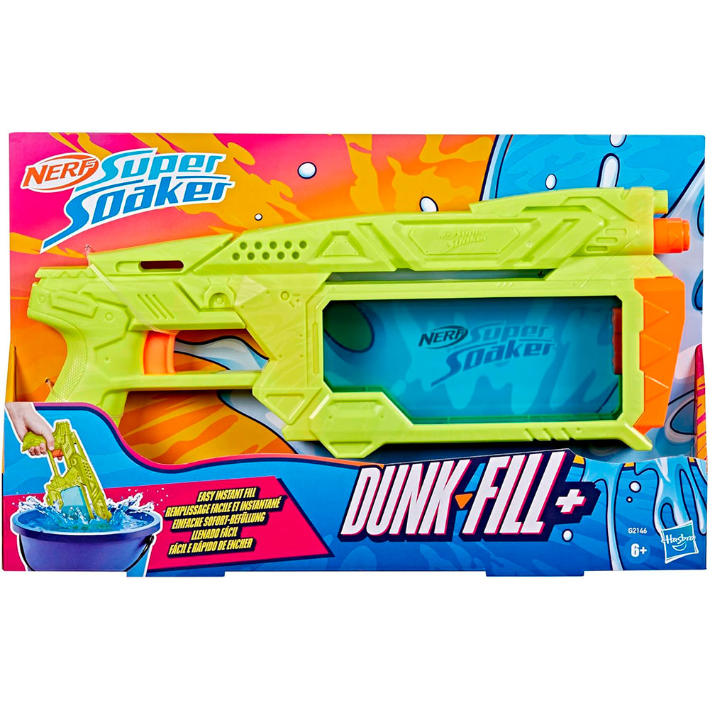 Nerf Super Soaker Dunk-Fill+ G2146, lanzadores de agua