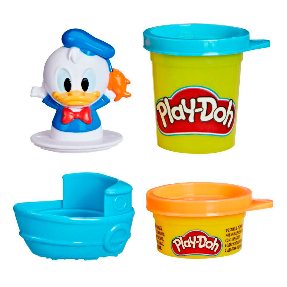 Play-Doh Disney Junior Stamp & Go Donald Duck G2325, masas y moldeo