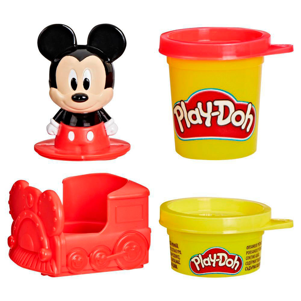 Play-Doh Disney Junior Stamp & Go Mickey Mouse G2325, masas y moldeo