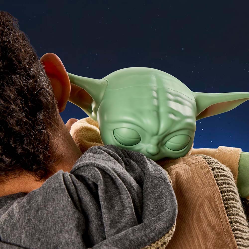 Star Wars The Mandalorian – Grogu Interactivo con Sonidos y Movimientos G3088, juguetes interactivos