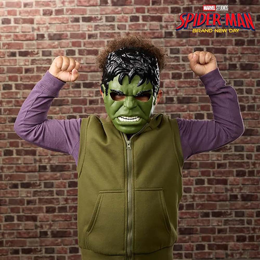 Máscara Básica de Superhéroe Marvel Hulk G3443, máscaras de juego de rol