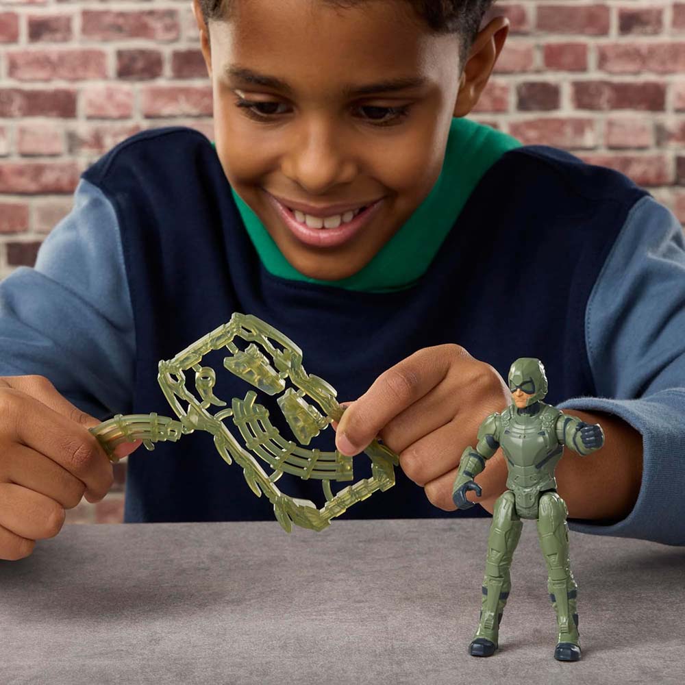 Marvel Studios Spider-Man ActionVerse Marvel's Scorpion G3397, figuras de acción