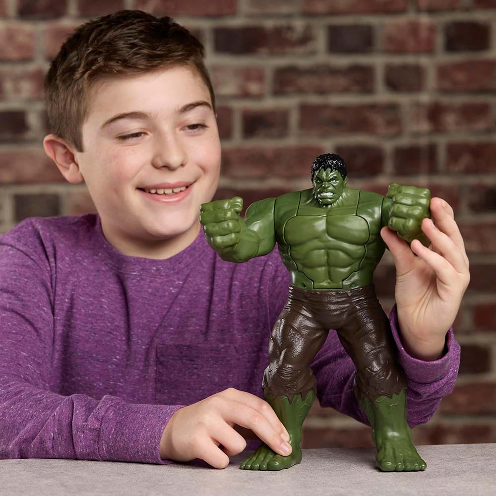 Marvel Spider-Man: Brand New Day Figura de Acción Hulk Ataque Aplastante 29.9 cm, figuras de acción y colección