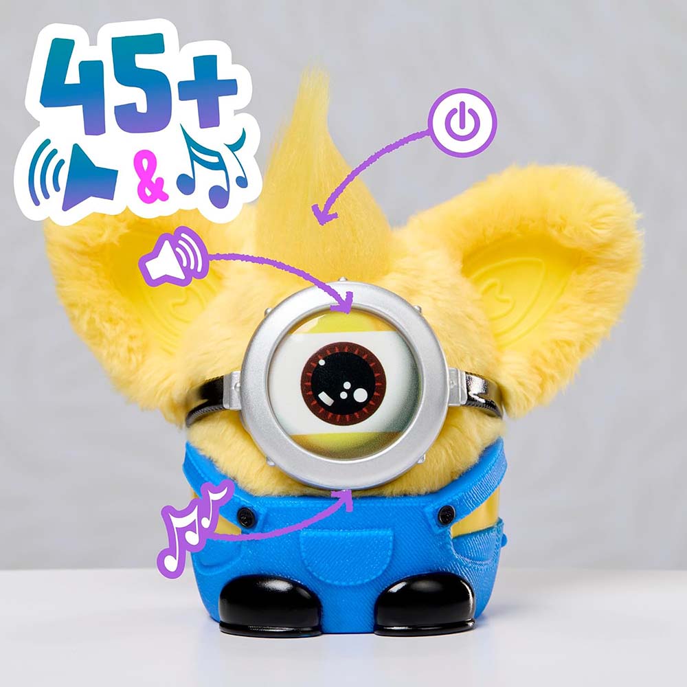 Furby Peluche Electrónico Furblets Minions, peluches