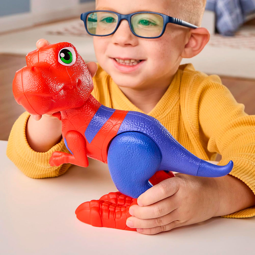 Marvel Spidey-Rex Figura de Acción Articulada de 22.8 cm: Dinosaurio de Spidey y sus Sorprendentes Amigos - Edad 3+