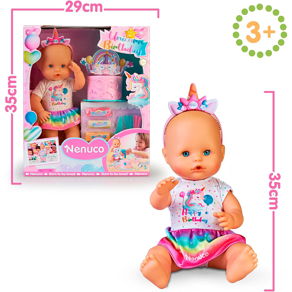 Nenuco Fiesta de Unicornio NFN77000: Muñeca - Edad 3+