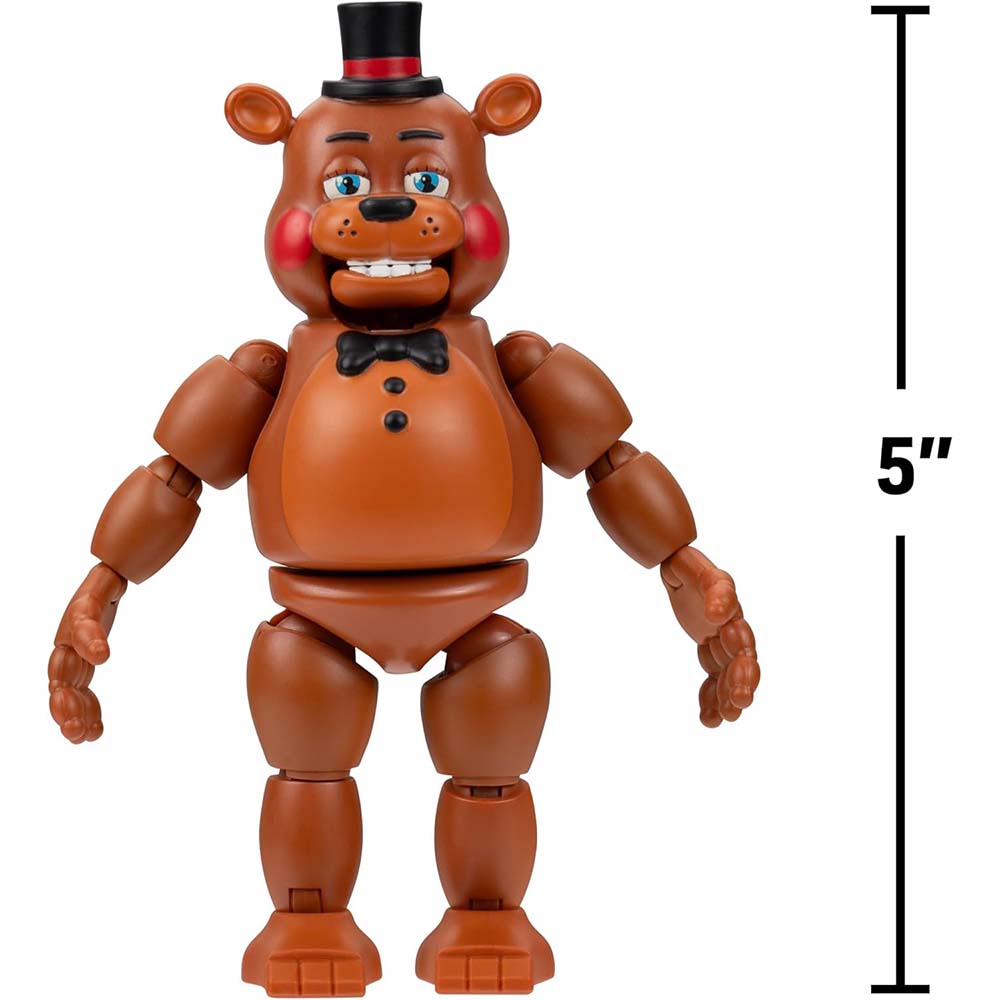 Five Nights at Freddy’s Toy Freddy con Jumpscare FNF0001, juguetes interactivos