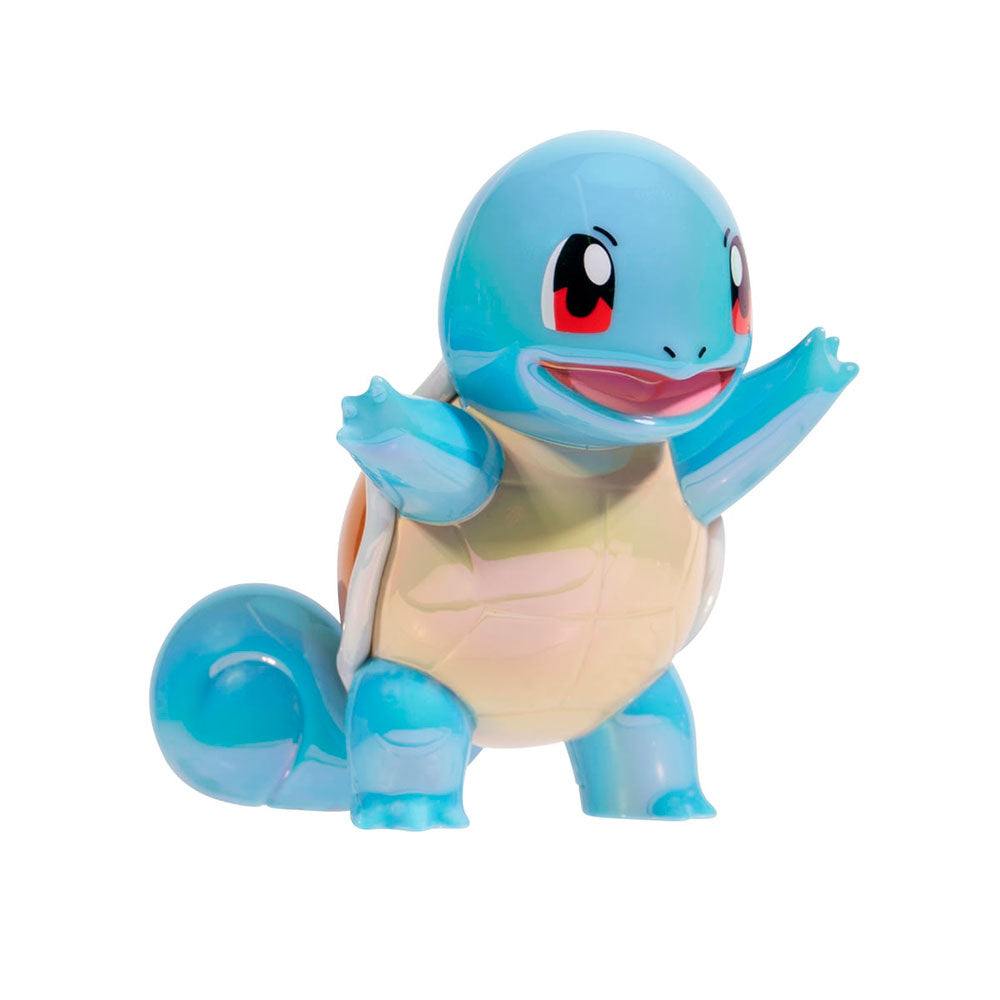 Pokémon Select Iridescent Shine Jazwares: Squirtle Figura Coleccionable Surtida de 7.6 cm - Edad 4+