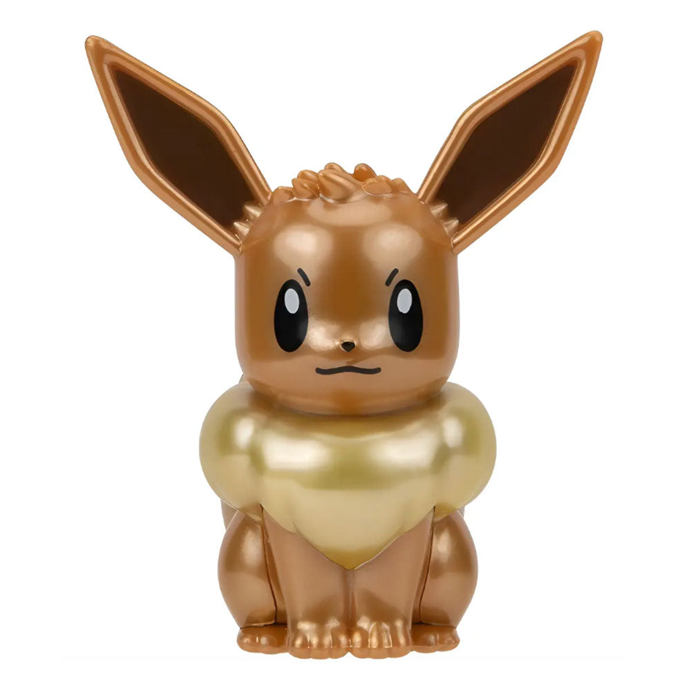 Pokémon Select Iridescent Shine: Evee Figura Coleccionable de Personaje Surtido de 7.6 cm, Edad 4+