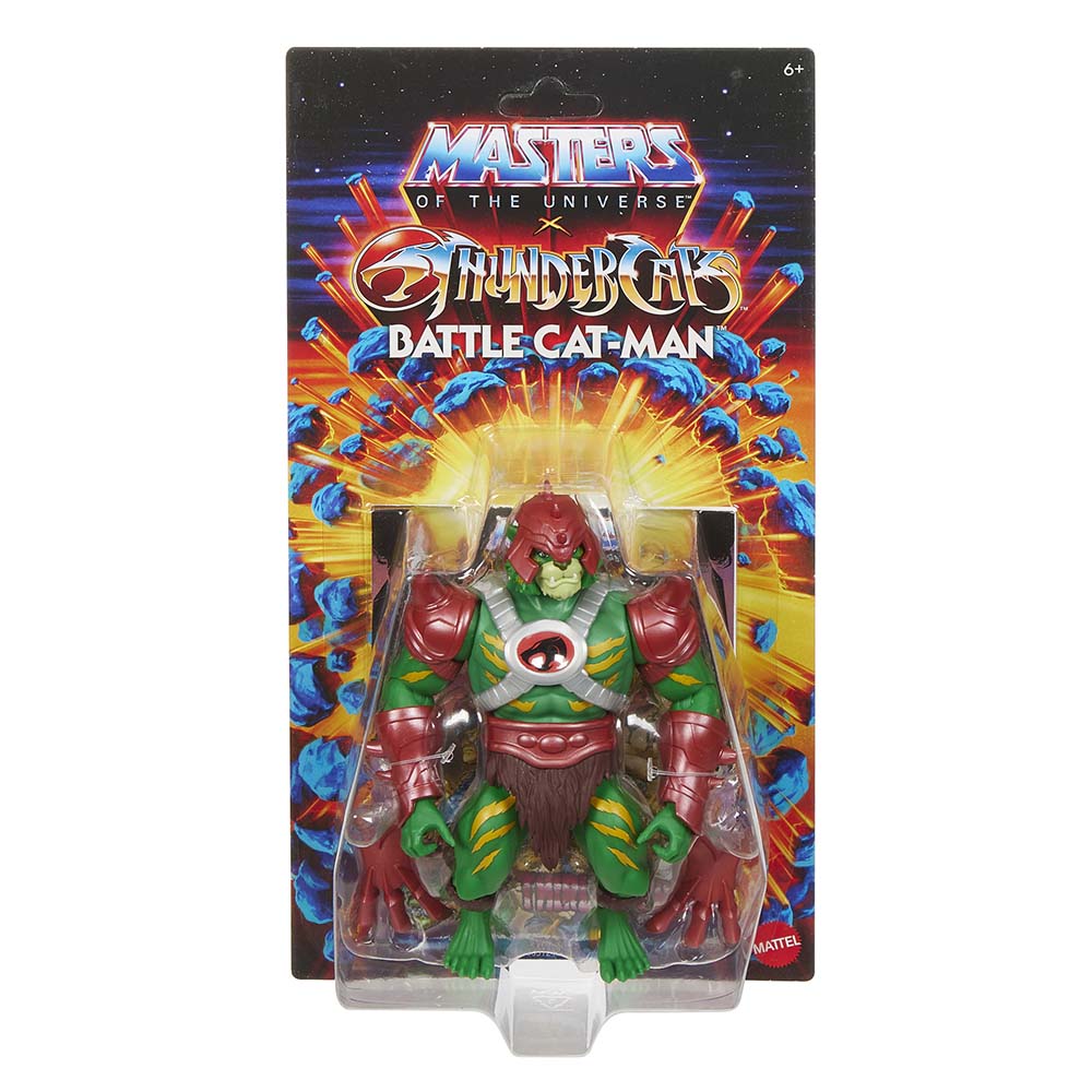 Battle Cat-Man Masters of the Universe x ThunderCats - Edición Origins JFW95, figuras de acción