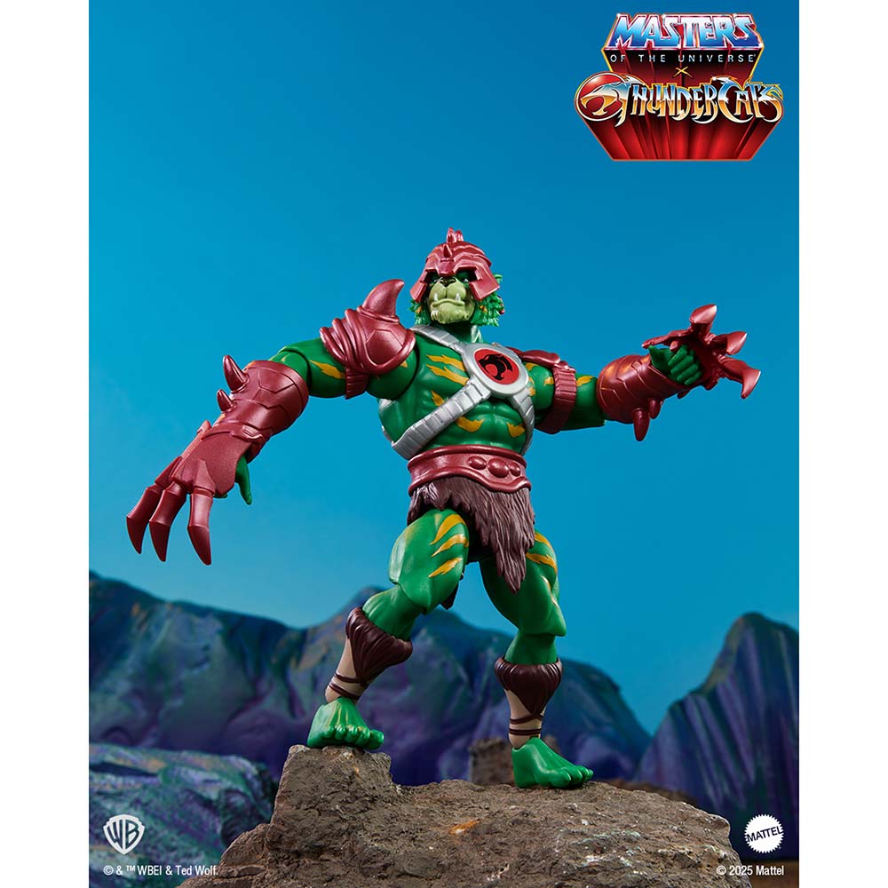 Battle Cat-Man Masters of the Universe x ThunderCats - Edición Origins JFW95, figuras de acción