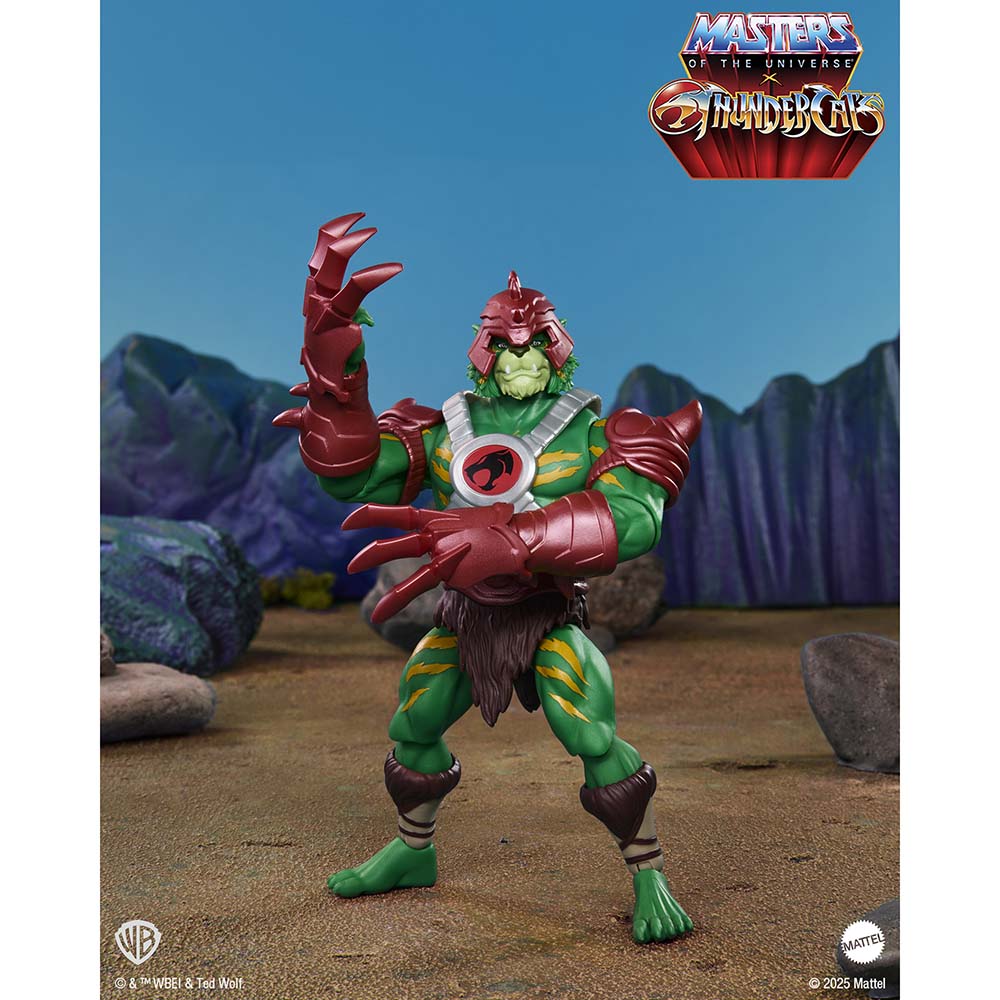 Battle Cat-Man Masters of the Universe x ThunderCats - Edición Origins JFW95, figuras de acción