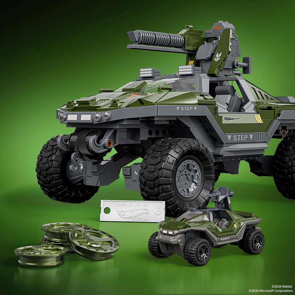 Mattel Brick Shop Halo UNSC M12 Warthog JNP49