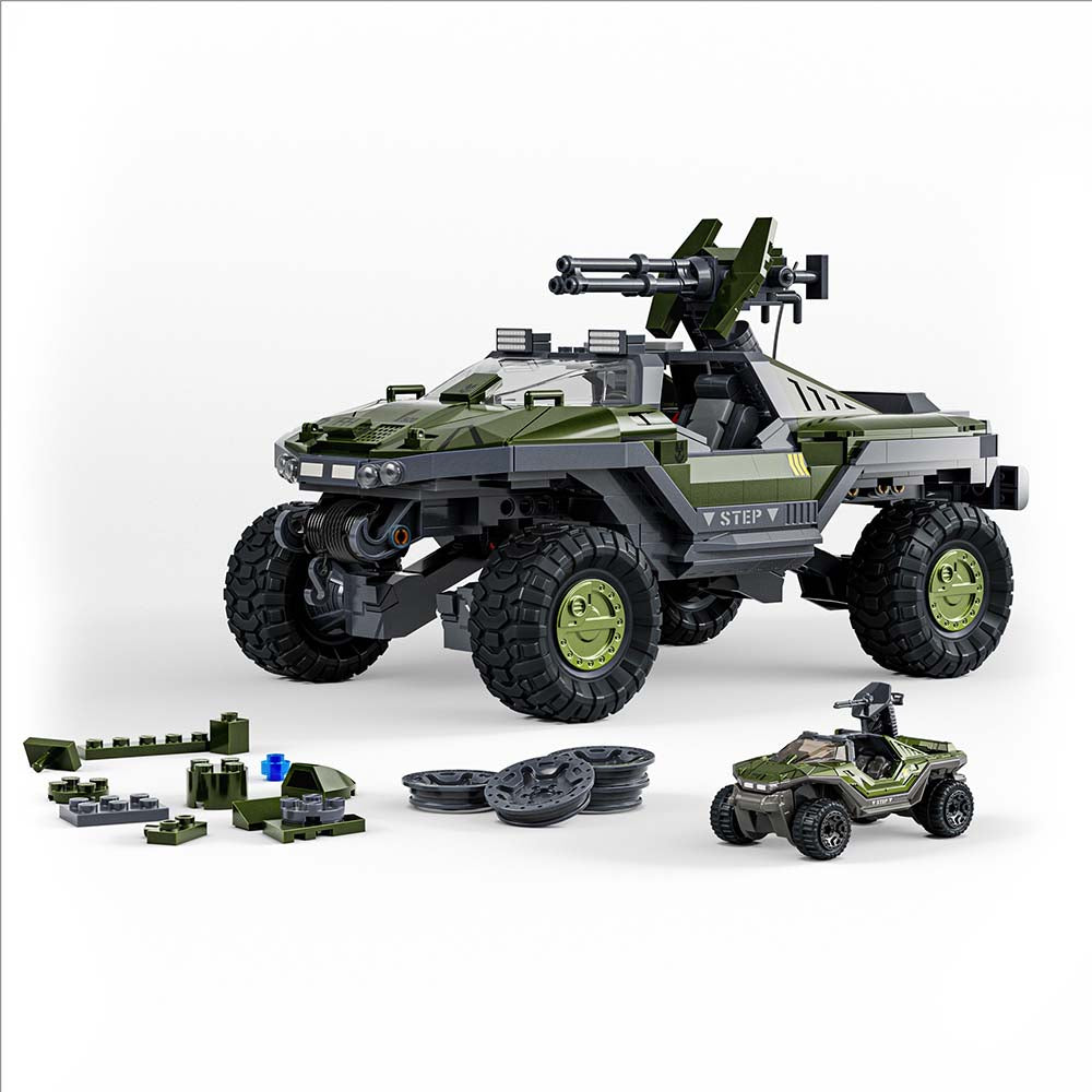 Mattel Brick Shop Halo UNSC M12 Warthog JNP49