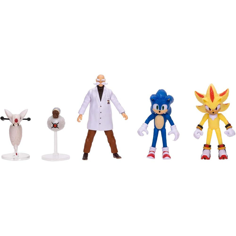 Set de Figuras Sonic The Hedgehog 3 – Movie Collection | Jakks Pacific (Producto Oficial), figuras de acción