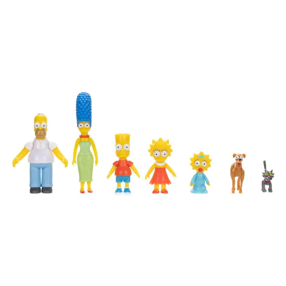 Set de Figuras The Simpsons – Family Multi-Pack | Jakks Pacific (Producto Oficial), figuras de acción