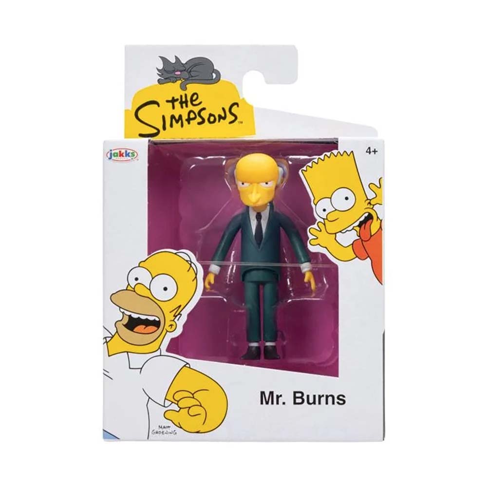 The Simpson Figura 2.5 Pulg Wave 5 Mr Burns, figuras de acción